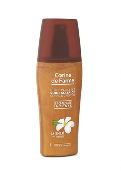 Corine de Farme Sun Manoi Ulei cu particule stralucitoare pentru corp si par spray N1