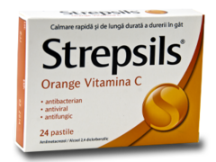 Strepsils orange vitamina C N24
