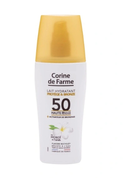 Corine de Farme Sun Manoi Lotiune Accelerare bronz + Protectie SPF50 N1