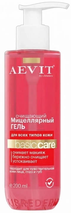 Librederm Aevit Crema Basic Care Gel micelar N1