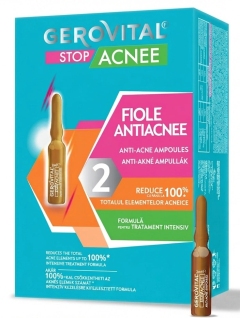 Gerovital Stop Acnee Fiole Antiacnee №10 N1