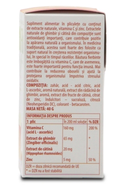 Herbflu( Catina.,ghimbir, zinc, vit.C) N10
