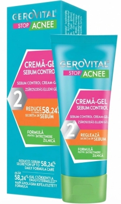 Gerovital Stop Acnee crema- gel sebum control N1