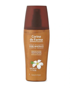 Corine de Farme Sun Manoi Ulei cu particule stralucitoare pentru corp si par spray N1
