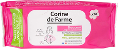 Corine de Farme Intimate Servetele Umede N20