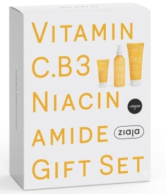 Ziaja Set Vitamin C.B3 Niacinamide Crema zi + Balsam corp + toner fata