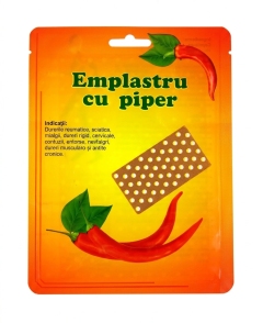 Emplastru CAPSICI 12 cm x 18 cm perfor.
