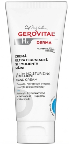 Gerovital H3 Derma+ crema ultra hidratanta si emolienta maini N1