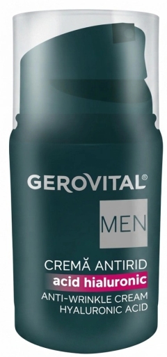 Gerovital Men crema antirid cu acid hialuronic N1