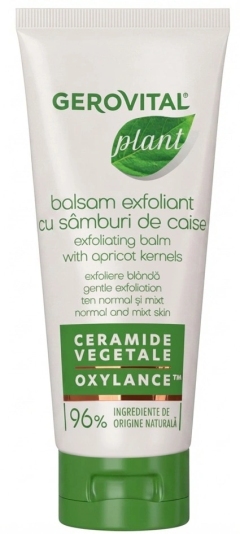 Gerovital Plant balsam exfoliant cu simburi de caise N1