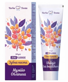 Зубная паста Herba Denta мумие и облепиха N1