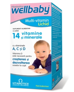 Wellbaby Multi-vitamin Lichid (de la 1 an) N1