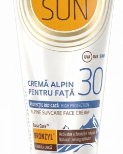 Gerovital Sun SPF30 Cremă pentru față 30ml Alpin