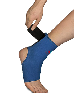 Bandaj 0310 din neopren fixare glezna cu velcro N1