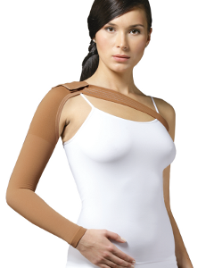 Mineca medicala elastica cu compresie 0403-01 LUX (23-32 mm) cu umar N1