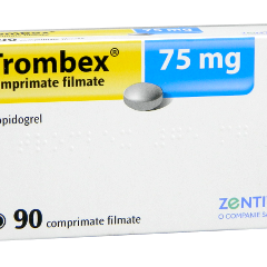 Trombex 75mg comp.film. N30x3 (clopidogrelum) {Zentiva}(Co)