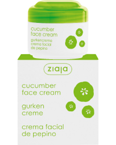 Ziaja Cucumber. Crema de fata cu castravete p/u ten gras, combinat si normal N1