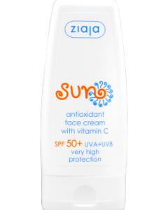 Ziaja Sun. Crema antioxidanta cu vitamina C SPF 50+, 50 ml N1