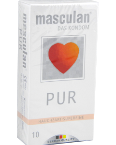 Prezervative Masculan Pur (superfine) N10