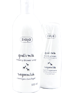 Ziaja Goat`s milk Sapun cremos cu lapte de capra + Crema pentru maini N1