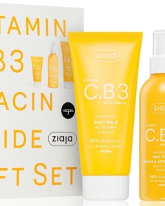Ziaja Set Vitamin C.B3 Niacinamide Crema zi + Balsam corp + toner fata