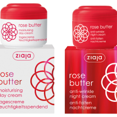 Ziaja Rose butter Crema de zi hidratanta (30+)+crema de noapte N1