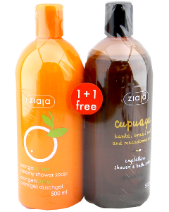 Ziaja Orange Butter Sapun cremos cu unt de portocala + Sapun cremos N1