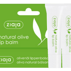 Ziaja Natural Olive. Balsam pentru buze + balsam p/u buze N1