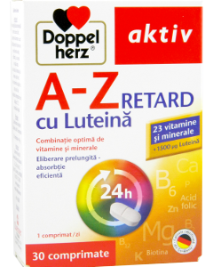 Doppelherz A-Z Retard cu Luteina N30