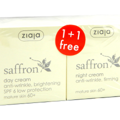 Ziaja Saffron Crema de zi antirid (60+) + Crema de noapte N1