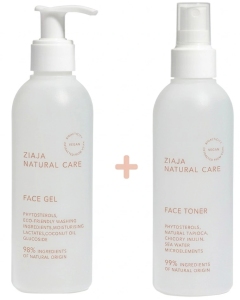 Ziaja Natural Care Tonic fata + Gel fata N1