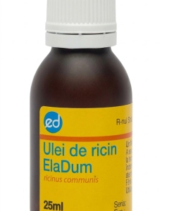 Ulei de ricin Ricini-ElaDum, 25 ml