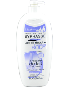 Gel de Duș BYPHASSE Caresse Milk Protein, 2000 ml
