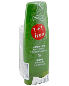 Ziaja Natural Olive. Crema p/u maini si unghii + balsam buze N1