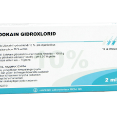 Lidocain N10
