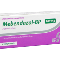 Mebendazol-BP 100mg comp. N6 (mebendazolum)