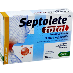 Septolete total lemon honey N16