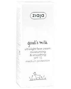 Ziaja Goat`s milk Crema ultrausoara de zi cu lapte de capra SPF15 N1