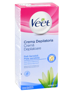 VEET Crema depilatoare bikini si axila piele sensibila N1