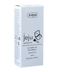 Ziaja Jeju No Make-up Fondation Natural crema fata N1