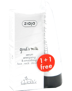 Ziaja Goat`s milk Ser fata energizant si calmant + peeling N1