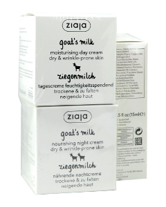 Ziaja Goat`s milk Crema de zi +crema de noapte+Crema de ochi N1