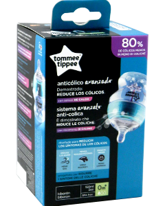 Biberon (0+) 150 ml anticolici cu sistem de ventilatie TT0025 N1