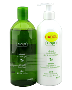 Ziaja Natural Olive. Lotiune p/u piele normala si uscata 400 ml+Gel de dus 500 ml Ziaja-Польша N1