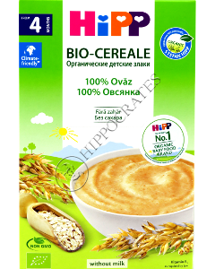 HIPP Terci organic fara lapte 100 % Ovaz (4 luni) 200 g /3017/ N1