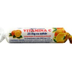 Acid ascorbic cu glucoza (vitamina C) portocala N10