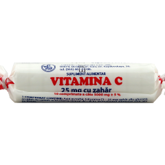 Acid ascorbic (vitamina C) cu zahar N10
