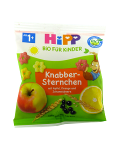 HIPP Stelute crocante cu fructe ( 1- 3 ani ) 30 g /82015/