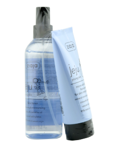 Ziaja Jeju Toner pentru fata + Microexfoliant Scrab Fata N1