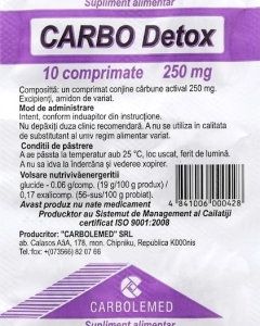 Carbo Detox (Carbune activat) N10